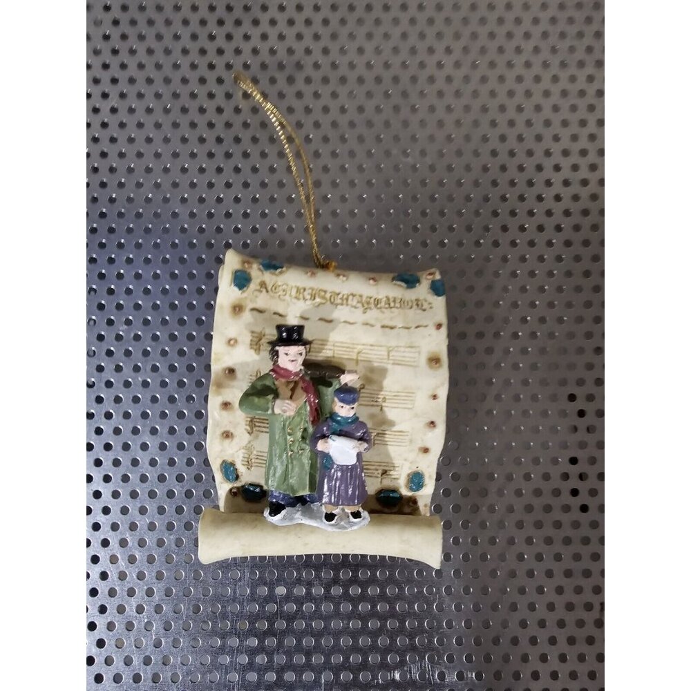 Unbranded Christmas Carolers Music Sheet Ornament Vintage